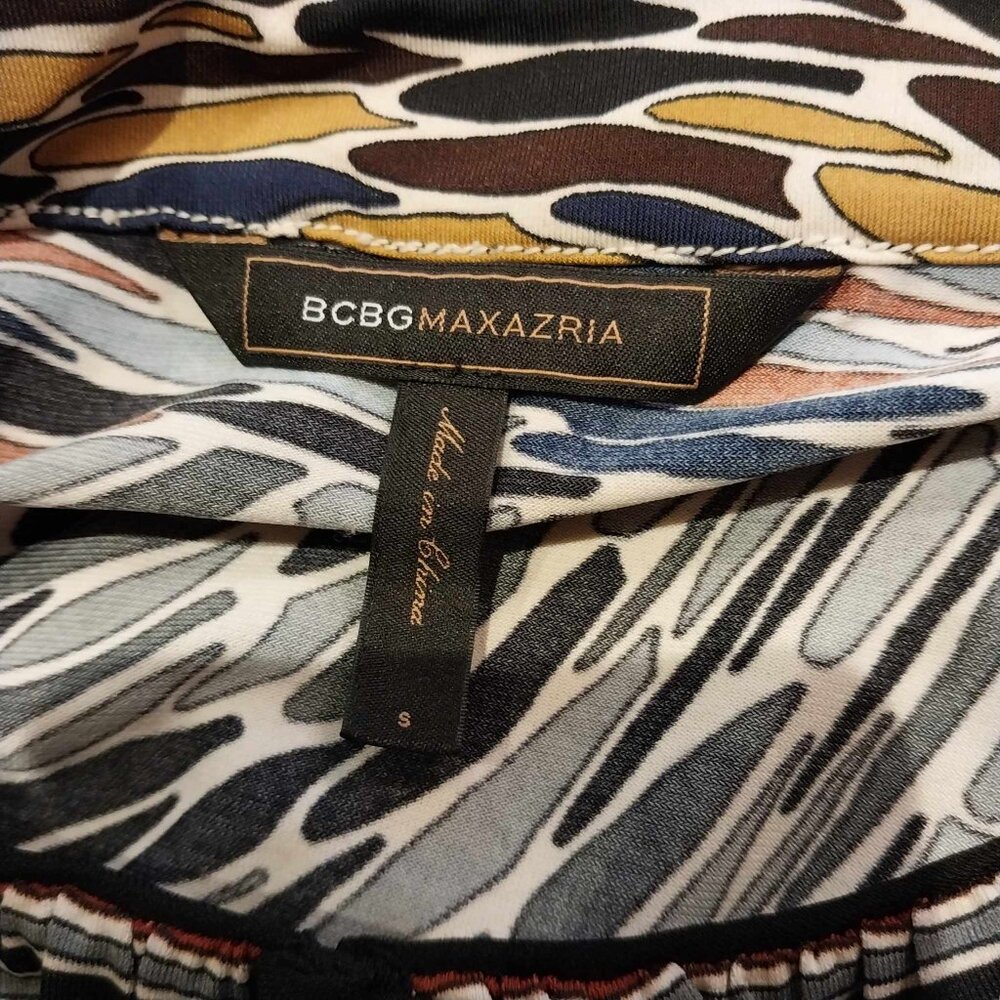 BCBG MaxAzria Psychedelic Dress / Size Small - Picture 4 of 7